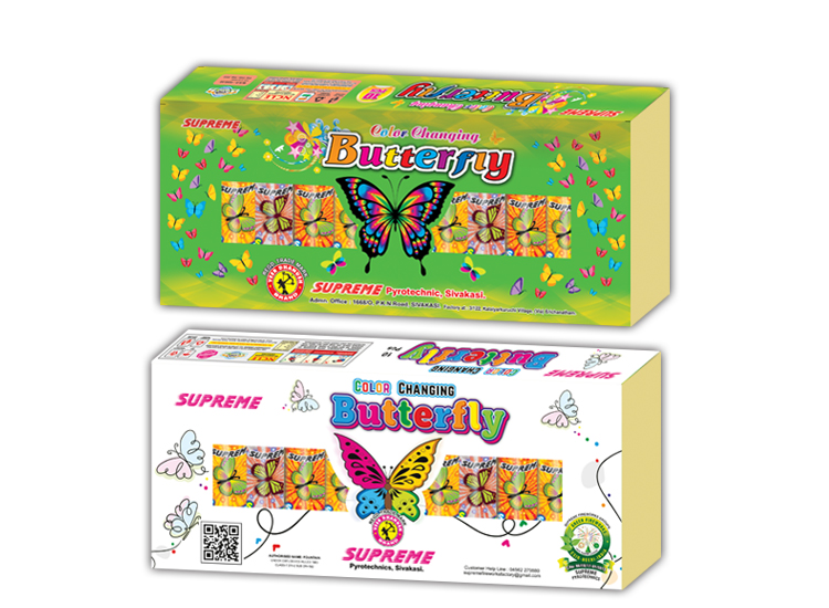 Multi Colour Butterfly