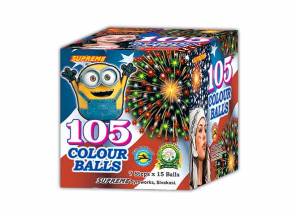 105 Color Balls